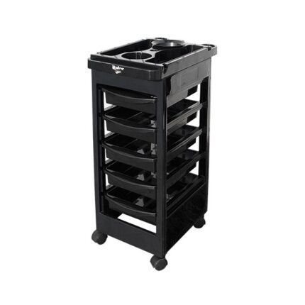 CARRITO AUXILIAR MULTIFUNCIONAL CHLOE NEGRO