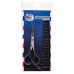 THE SHAVE FACTORY COMB SET TIJERAS DE CORTE + PEINE