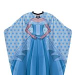 CAPA DE CORTE INFANTIL PRINCESA AZUL