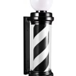 BARBER POLE BLANCO Y NEGRO