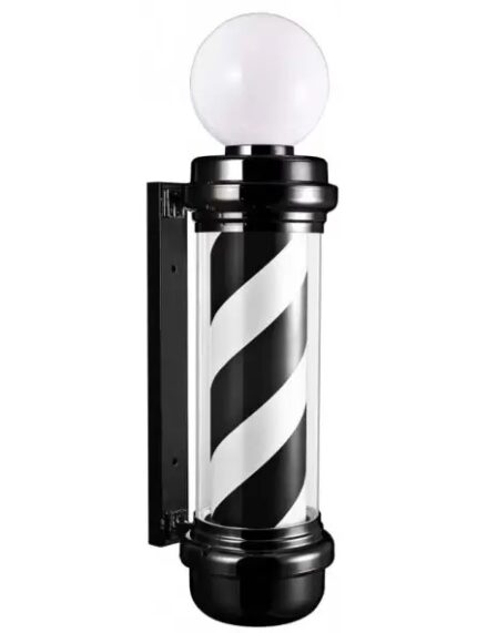 BARBER POLE BLANCO Y NEGRO