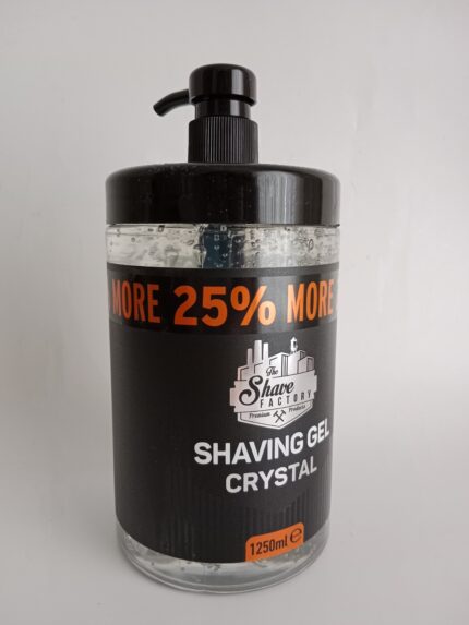 THE SHAVE FACTORY GEL DE AFEITADO CRYSTAL 1250ML