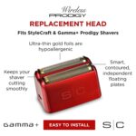 StyleCraft Lámina de repuesto para shaver prodigy roja, características
