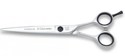 3 CLAVELES TIJERA PROFESIONAL AZABACHE 6.5''