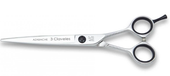 3 CLAVELES TIJERA PROFESIONAL AZABACHE 6.5'' 3 CLAVELES TIJERA PROFESIONAL AZABACHE 6.5''