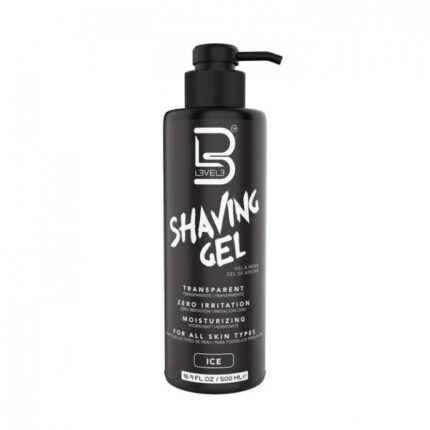 L3VEL3 SHAVING GEL ICE 500ML