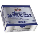 AMERICAN RAZOR BLADES 100 HOJAS PARTIDAS
