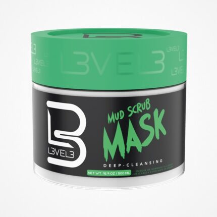 L3VEL3 MASCARILLA FACIAL EXFOLIANTE DE BARRO 500ML