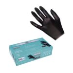 CAJA GUANTES NITRILO NEGRO 100 UNIDADES