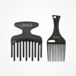 L3VEL3 PACK PEINES AFRO DE RESINA